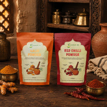 Kasutam Haldi & Lal Mirch Powder Combo (500 - 500 Gram)