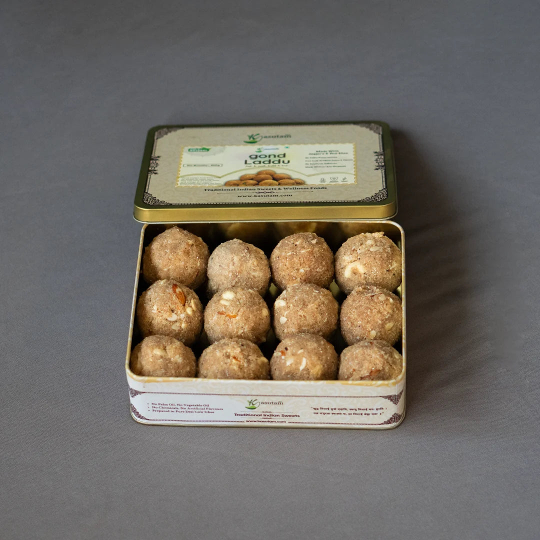 Gond Laddu 800 Gram- 12 Pcs