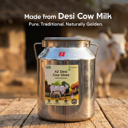 A2 Desi Cow Ghee 5 Litre can