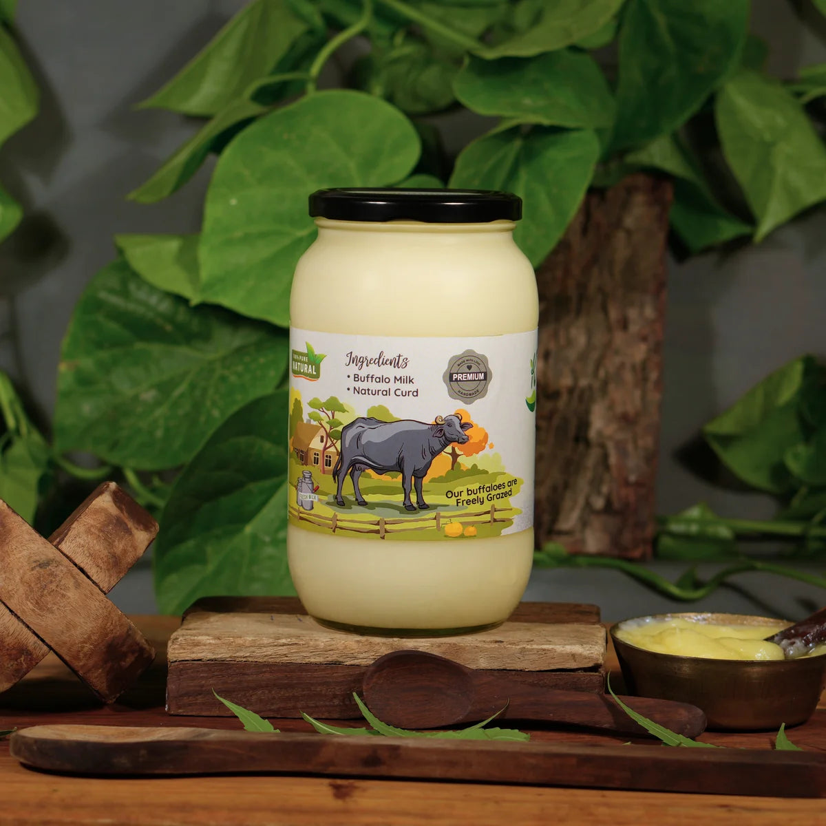 Kasutam Buffalo Bilona Ghee (1L)