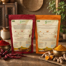 Kasutam Haldi & Lal Mirch Powder Combo (500 - 500 Gram)