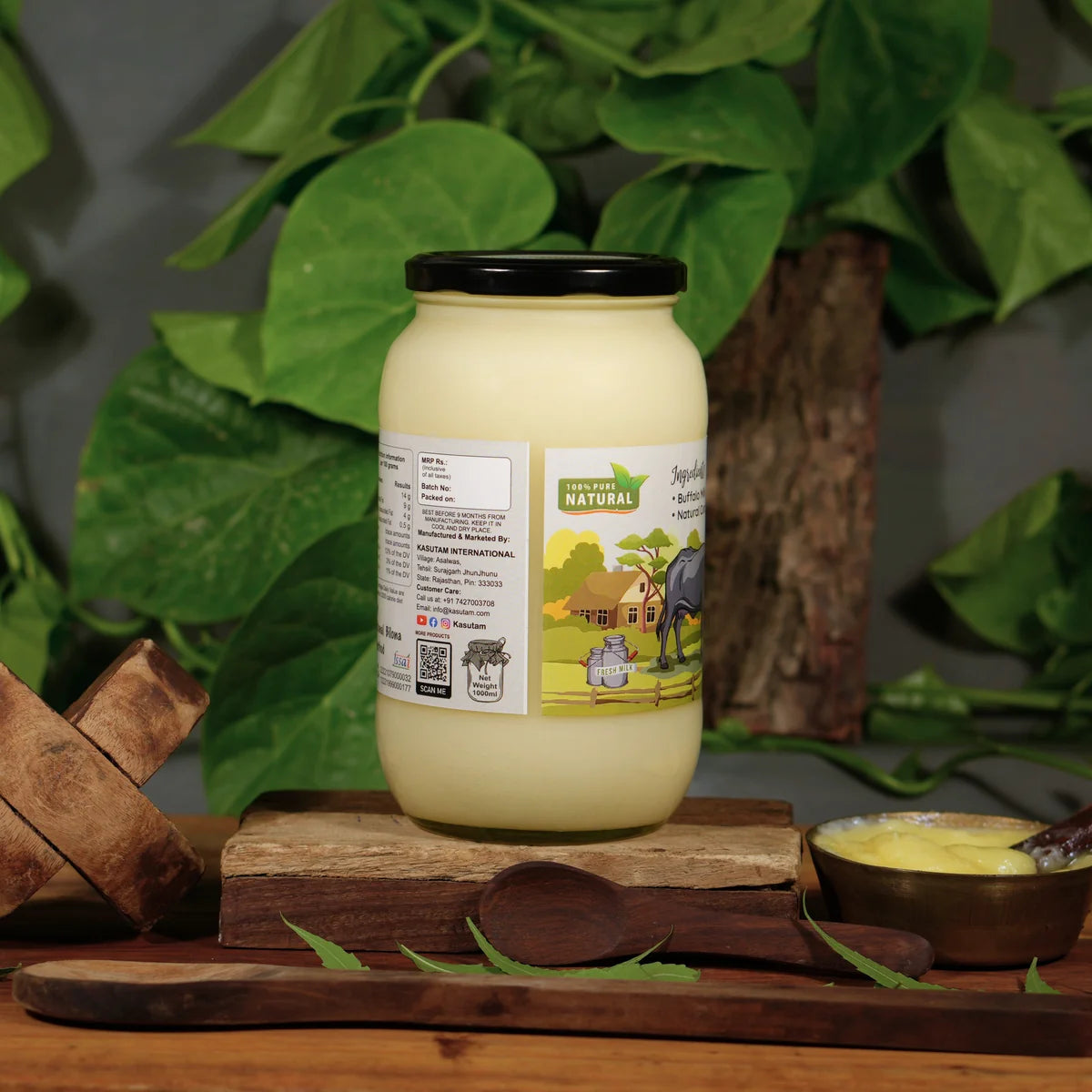 Buffalo Bilona Ghee 2L