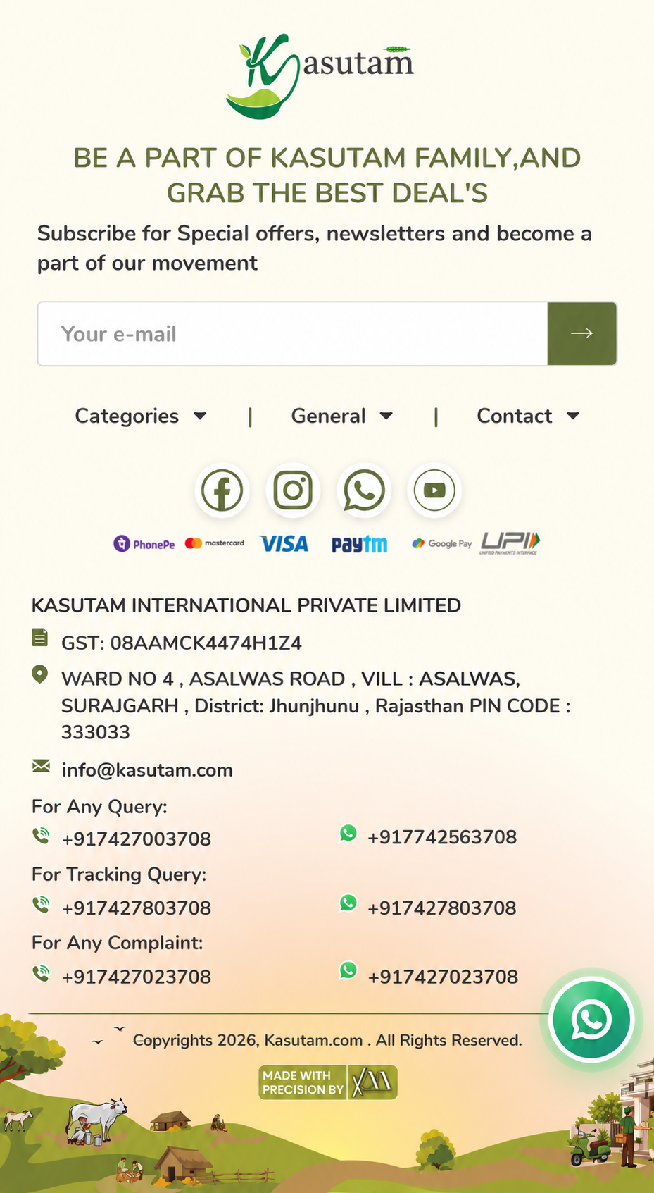 Kasutam company information and contact details