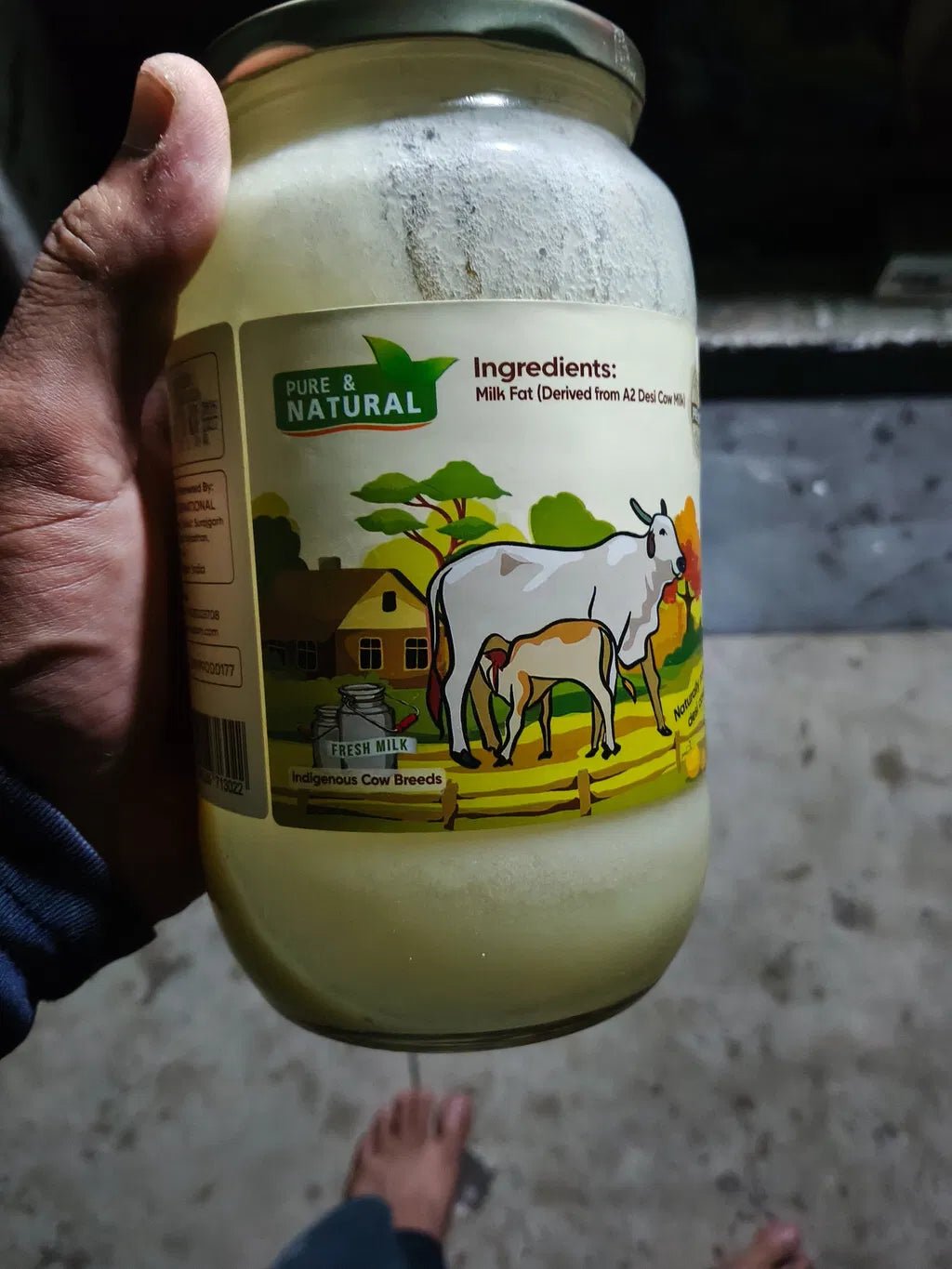 Traditional bilona ghee